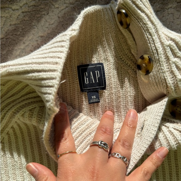 The Gap Ribbed Mockneck Knit Pullover Sweater - Picture 6 of 8